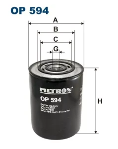 FILTR OLEJU OP594