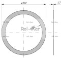 Uszczelka czaszy fi 121mm/110mm Opryskiwacz ( sprzedawane po 10 )-1288