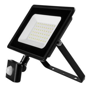 REFLEKTOR Z CZUJNIKIEM RUCHU SMD 50W 4000 LM 230V