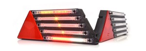 Lampa zespolona tylna kpl. prawa +lewa