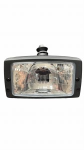 Reflektor przedni uniwersalny, H4, 12V / 24V, światła mijania, drogowe, pozycyjne, 184 mm / 102 mm