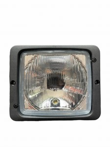 Reflektor przedni uniwersalny, H4, 12V / 24V, światła mijania, drogowe, pozycyjne, 172 mm / 142 mm