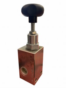 ZAWÓR HYDRAULICZNY PRZELEWOWY VMP 3/8"  45L 50-250