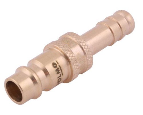 Szybkozłącze pneumatyczne P26 NW7.2 wtyczka pod wąż DN08mm POLMO  ( sprzedawane po 5 )-14745