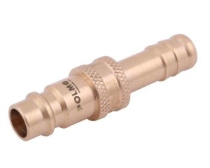 Szybkozłącze pneumatyczne wtyczka pod wąż DN09mm POLMO  