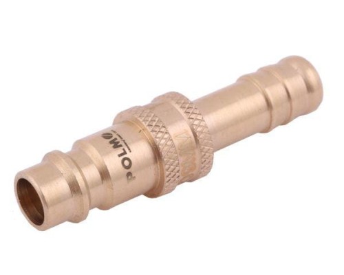 Szybkozłącze pneumatyczne P26 NW7.2 wtyczka pod wąż DN09mm POLMO  ( sprzedawane po 5 )-14748