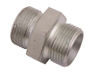 Przyłączka hydrauliczna BB M22x1.5/M22x1.5  płaska/stożek
